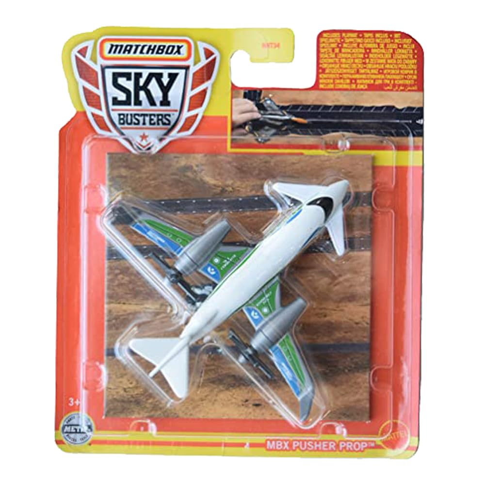 Matchbox Pusher Prop Airplane, Collectible, 3+