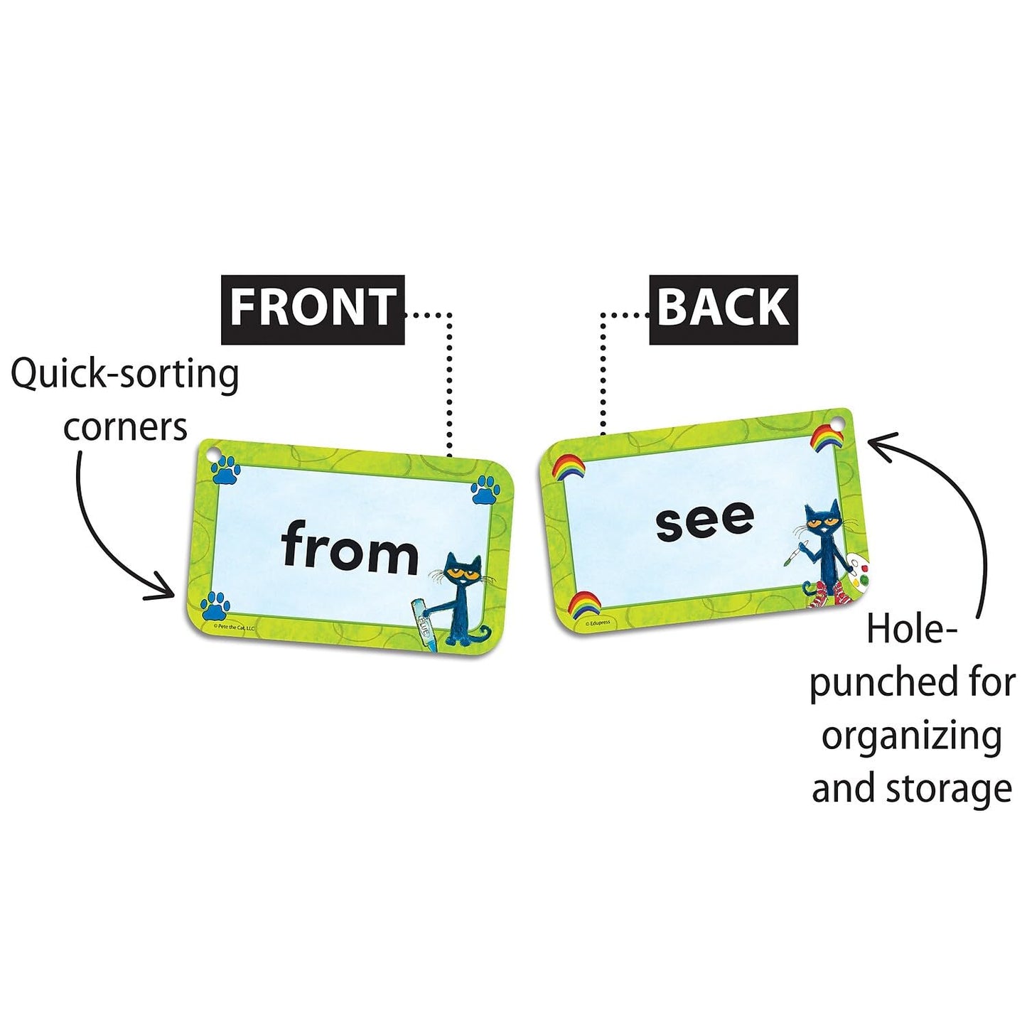 Pete The Cat® Sight Words Flash Cards (EP62068)