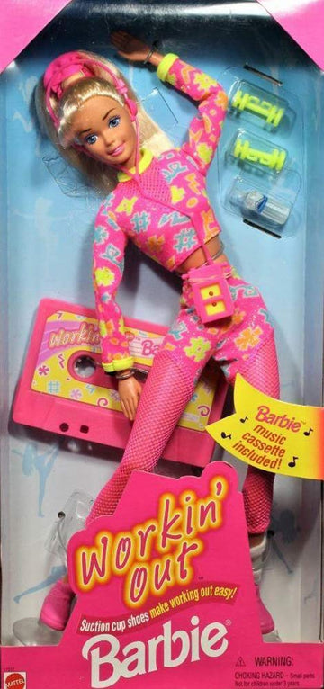 Barbie Workin' Out Doll (1996)