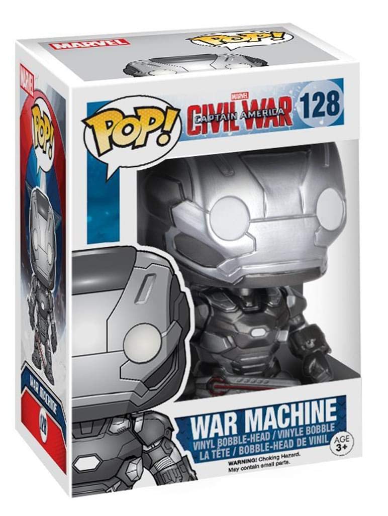 Funko POP Marvel: Captain America 3: Civil War Action Figure - War Machine
