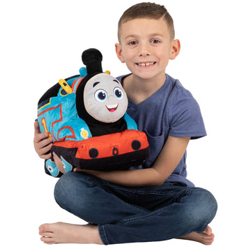 Thomas & Friends Engine Train Kids Bedding Super Soft Plush Cuddle Pillow Buddy, (Officially Licensed Product) By Franco