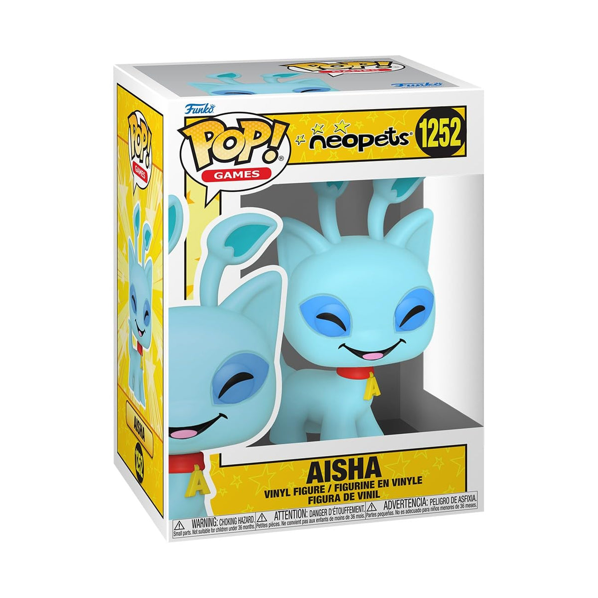Funko Pop! Games: Neopets - Aisha - Collectable Vinyl Figure - Gift Idea - Official Merchandise - Toys for Kids & Adults - Video Games Fans - Model