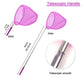 SEISSO Telescopic Butterfly Nets for Kids 3 Packs, Outdoor Explorer Catching Kits Including Catching Nets/Insect Mesh Cage/Tweezer,Great for Catching