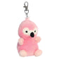 Aurora Palm Pals 4" Pinky Flamingo Adorable Clip-On