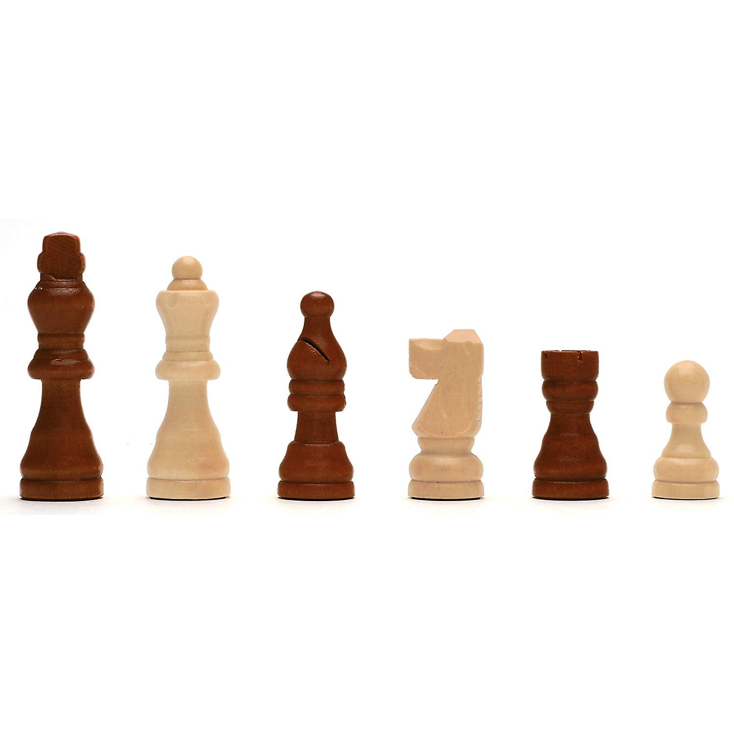 Classic Chess Set - Walnut Wood Board 12 in