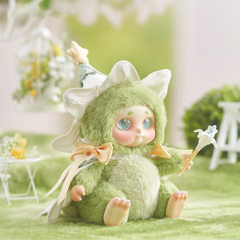 niannyyhouse Plush Blind Box Figures, 5.9inch Action Figures Collectible Toys, Mystery Doll Blind Box (Single Box)