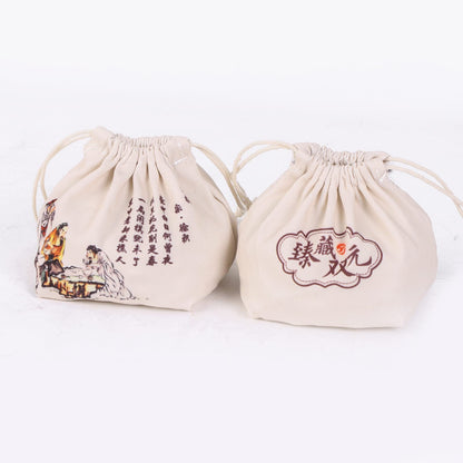 SongYun Go Stones Storage Bag Set of 2 Go Bowl Multifunction Portable Cloth Pouches