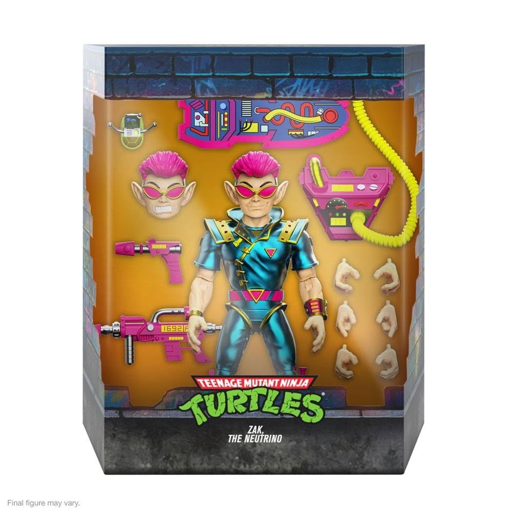 Super7 Teenage Mutant Ninja Turtles Zak the Neutrino - ULTIMATES! 7 in Action Figure