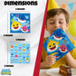 Unique Baby Shark - Party Supplies and Decorations Bundle | Serves 16 Guests | Includes Plates, Napkins, Table Cover & Stickers | Playful Baby Shark