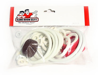 Game Room Guys Bow and Arrow Pinball White Rubber Ring Kit
