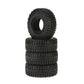 Goolsky 4Pcs Austar 1.9" 100mm 1/10 Scale Tires for 1/10 RC4WD D90 Axial SCX10 RC Rock Crawler