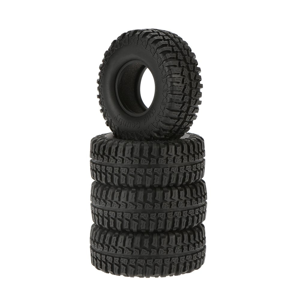Goolsky 4Pcs Austar 1.9" 100mm 1/10 Scale Tires for 1/10 RC4WD D90 Axial SCX10 RC Rock Crawler