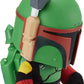 Mattel Star Wars Plush 12-inch Toy, Boba Fett Rocket Launching Soft Doll, Removable Air-Powered Rocket Launcher with Projectile