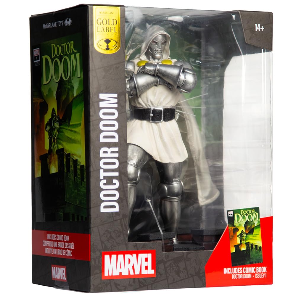 McFarlane Marvel Collection 1/6 Statue Doctor Doom (Doctor Doom #1) Future Foundation (Gold Label) 30 cm