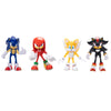Sonic The Hedgehog 2.5" Best of Modern Sonic Action Figures, Includes Sonic, Shadow, Tails, and Knuckles