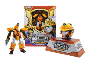 hwasooboon Mini Force Season 6 Strongest Police Build Cop Robot Toy