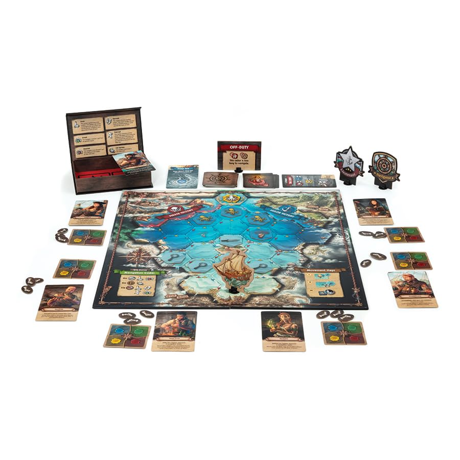 Outset Media Feed The Kraken Essential Edition - A Sailor's Favorite Deduction Game - for 5 to 11 Players Ages 12 and up
