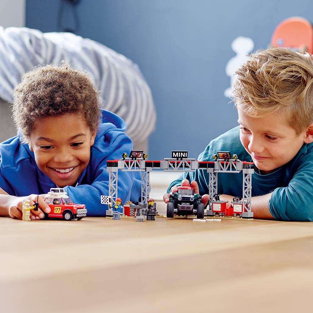 LEGO Speed Champions 1967 Mini Cooper S Rally and 2018 MINI John Cooper Works Buggy 75894 Building Kit (481 Pieces)