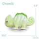 Bellzi Chameleon - Cute Stuffed Animal Plush Toy - Adorable Soft Chameleon Toy Plushies and Gifts - Perfect Present for All Ages - Chamili