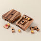 Setting Sun: STEM Sliding Block Puzzle AKA Huarong Dao or Klotski from SiamMandalay with SM Gift Box(Pictured) Improve Critical Logical Thinking
