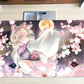 New Mlikemat Playmat Ash Blossom & Joyous Spring TCG CCG OCG Trading Card Game Mat with Zones + Free Bag (ZD039-007-A)