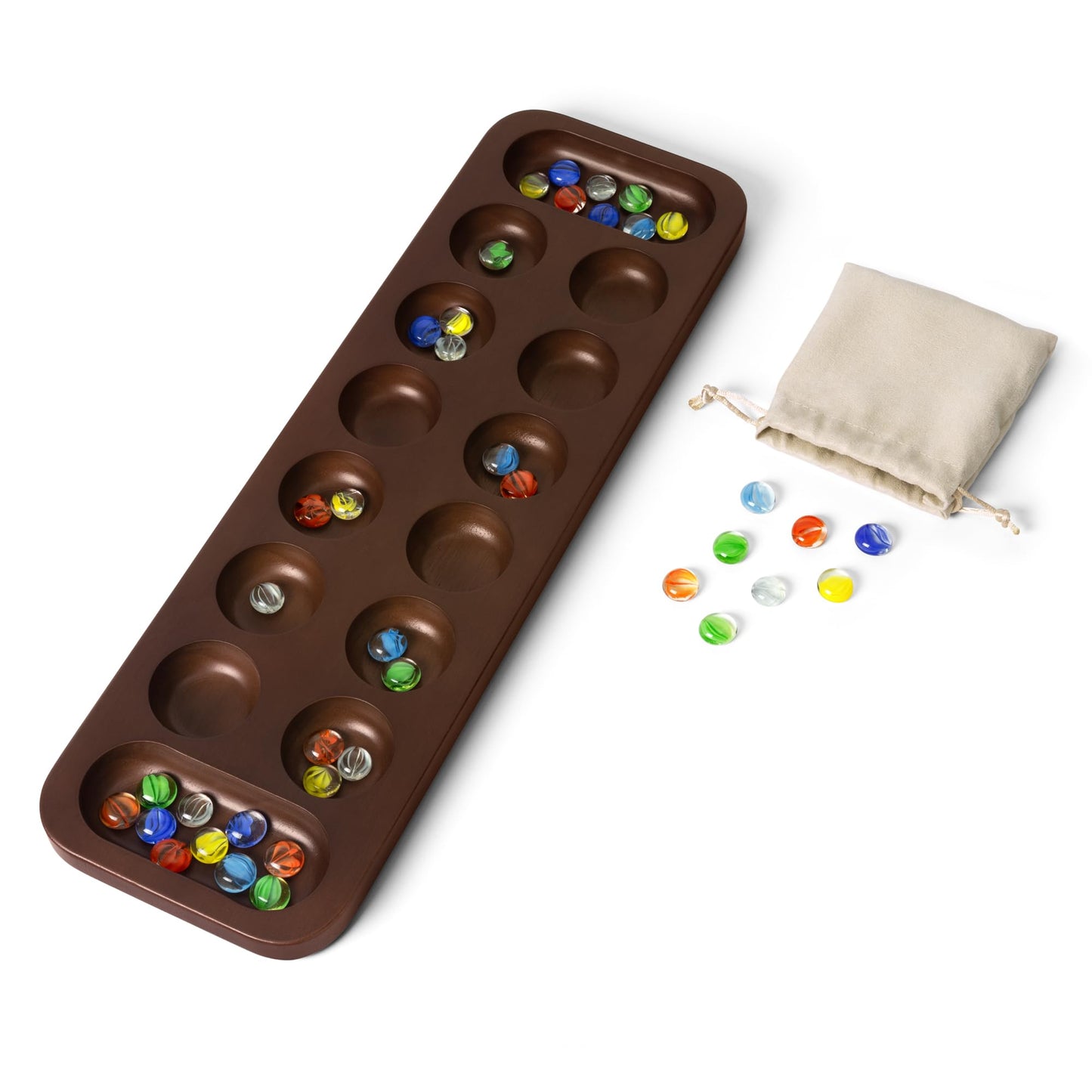 Mancala - A Count-and-Capture Game for Two by WS Game Company