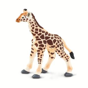 Safari Ltd. Giraffe Baby Figurine - Hand-Painted, Lifelike 3.5" Model Figure - Educational Toy for Children Ages 3+