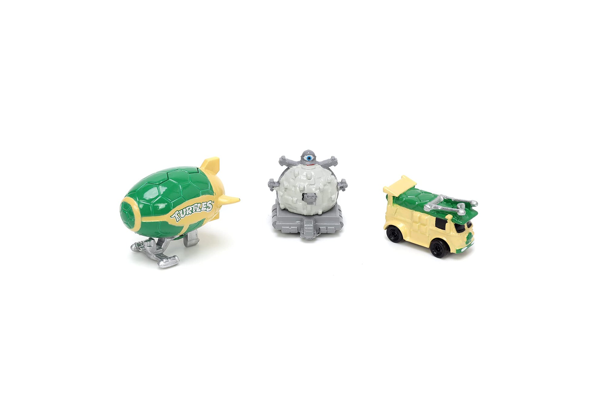 Jada Teenage Mutant Ninja Turtles 1.65" 3-Pack Die-cast Cars, Toys for Kids and Adults