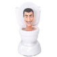 Skibidi Toilet Mini RC, YouTube Animation Sensation, 3.5" Remote Control Toilet Head Action Figure, Officially Licensed Skibidi Toilet Merch