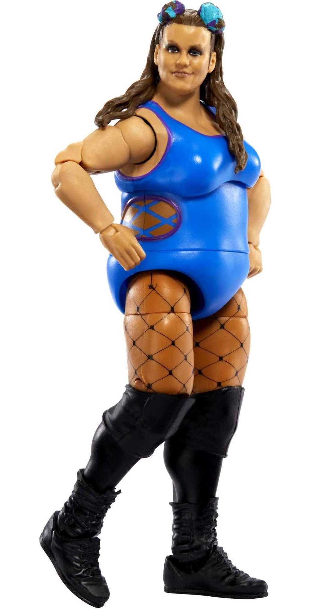 Mattel WWE Elite Collection Action Figure & Accessories, Series #96 Doudrop 6-inch Collectible with 25 Articulation Points & Swappable Hands