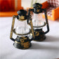 1pc Bronze Color Miniature Lamps for Dollhouse, Doll House Retro Oil Lantern Dollhouse Accessories Scene Ornaments Dollhouse Miniature Scene Model