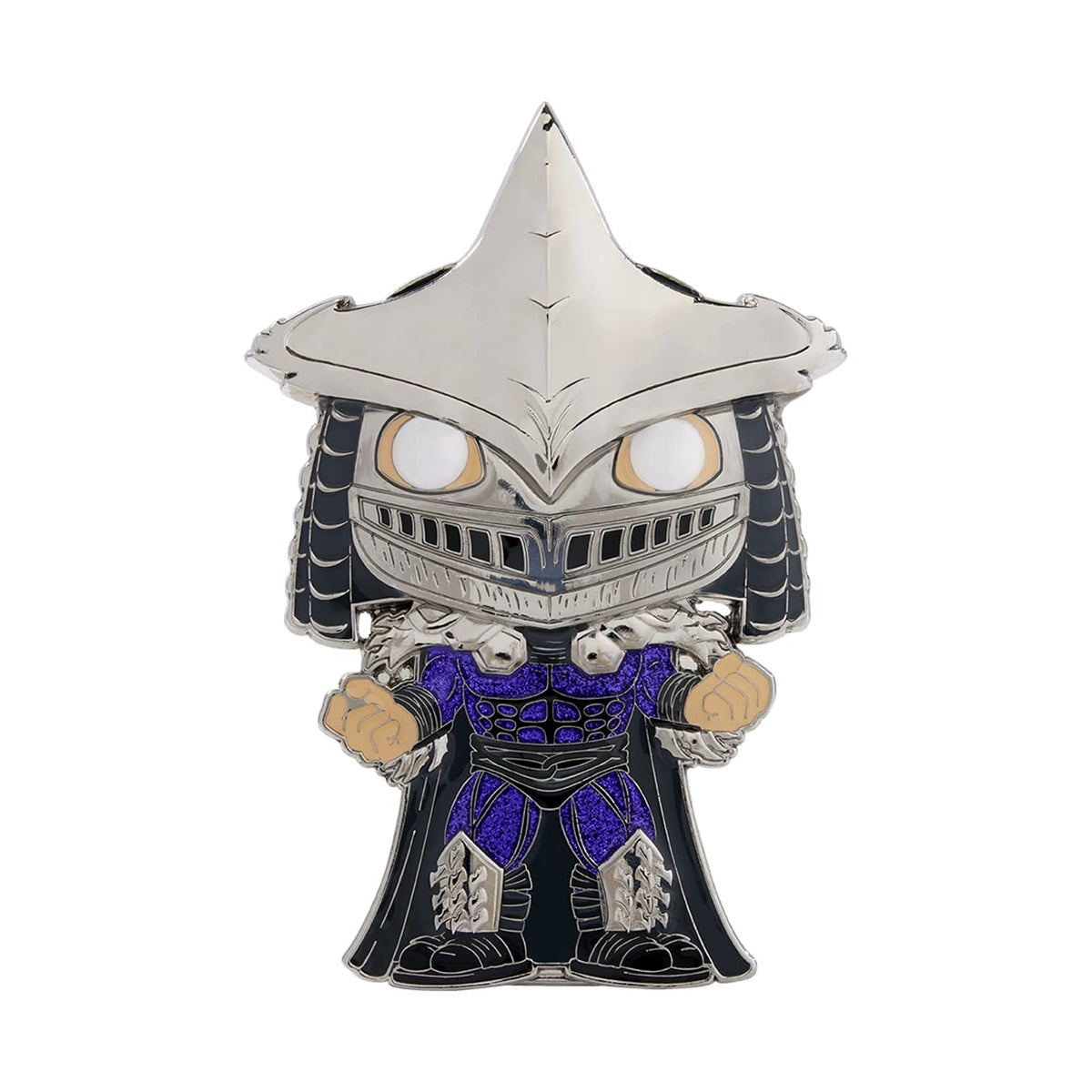 Funko Pop Enamel Pin: Teenage Mutant Ninja Turtles - Super Shredder, Glow in The Dark, Chance of Chase Enamel Pins - Cute Collectable Novelty Brooch