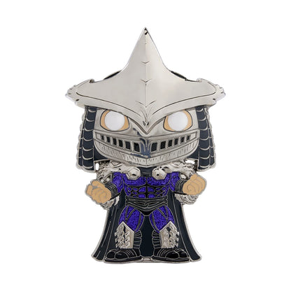 Funko Pop Enamel Pin: Teenage Mutant Ninja Turtles - Super Shredder, Glow in The Dark, Chance of Chase Enamel Pins - Cute Collectable Novelty Brooch