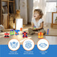 Siiziitoo Alphabet Robots for Kids ABC Learning Toys for Kids Ages 3-5 Alphabots Transforming Letter Toy Robot Alpha Bots Toddlers Education Toy