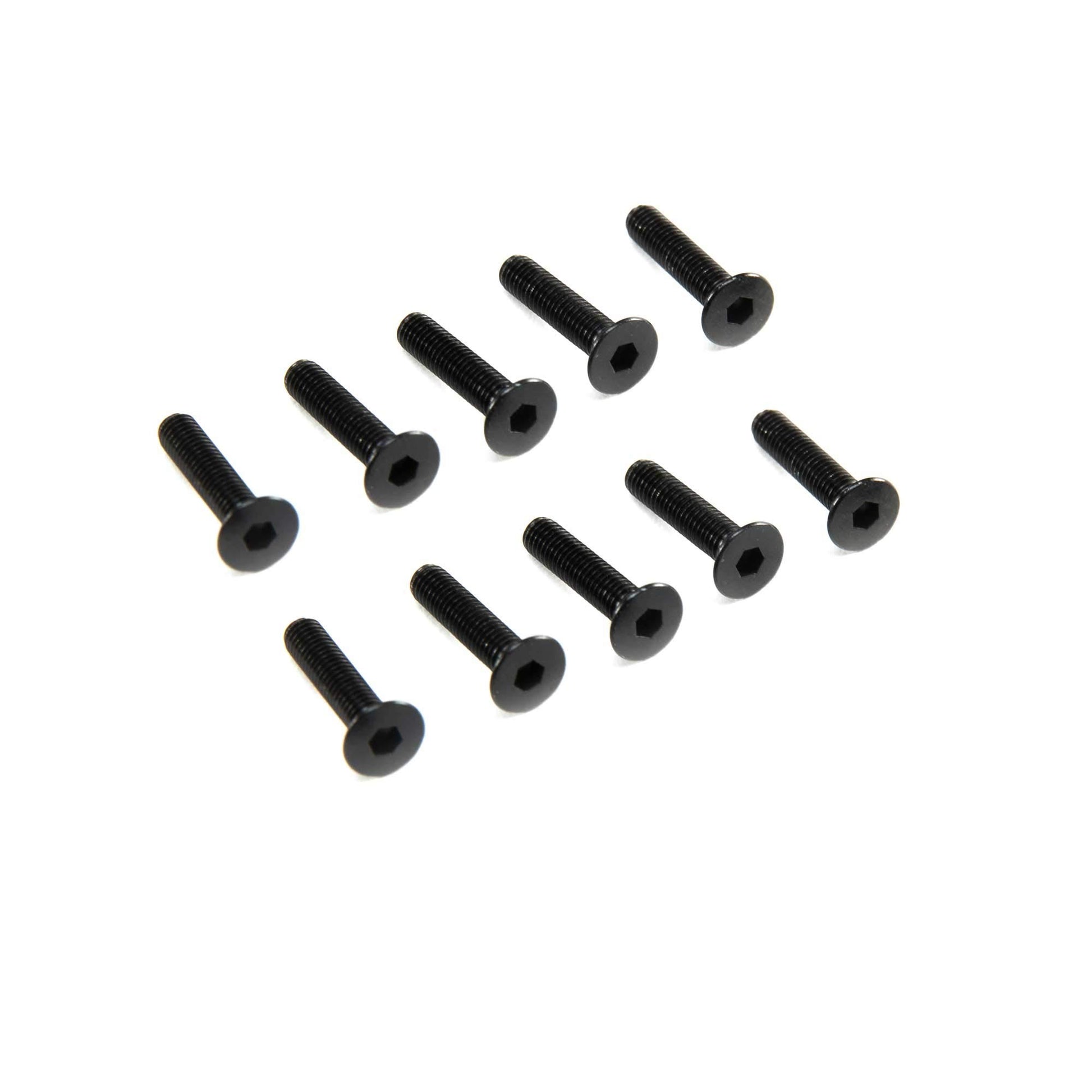 Axial M3 x 14mm Flat Head Screw (10), AXI235178