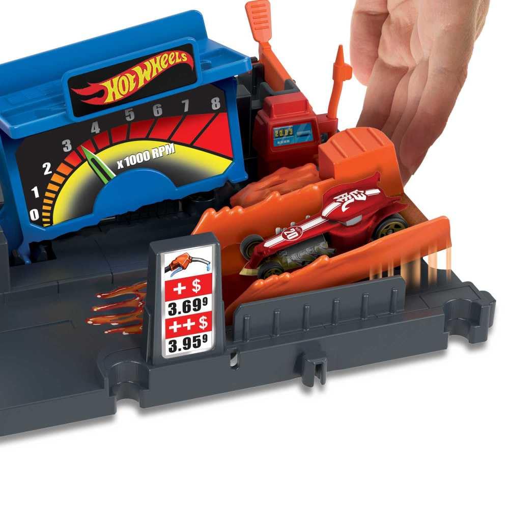 Hot Wheels Fuel Station Shift Station Essence Tankstelle