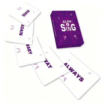 Plearn Pieces Slap & Sing - Family Party Card Game for Ages 8+ | Fast-Paced Music Slap Game for Kids, Teens & Adults | Fun Game Night, Birthday