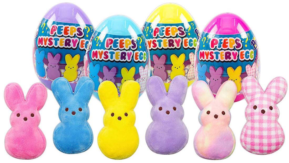 Just Born Peeps Mystery Egg - One Egg Containing One Mystery Peeps Bunny