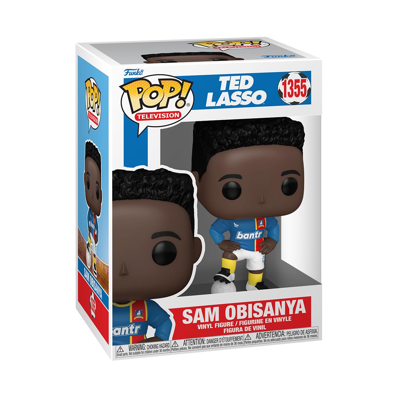 Funko POP! TV: Ted Lasso - Sam Obisanya - Collectable Vinyl Figure - Gift Idea - Official Merchandise - for Kids & Adults - TV Fans - Model Figure for