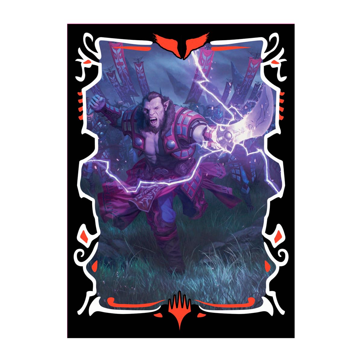 Ultra PRO - Tarkir Dragonstorm Zurgo Stormrender (Mardu Surge Commander Deck) 100ct Deck Protector Sleeves for Magic: The Gathering | Magic Gathering