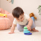 Lovevery, Wooden Stacking Stones (4), Perfect for Your Toddler Starting at 11 Months+