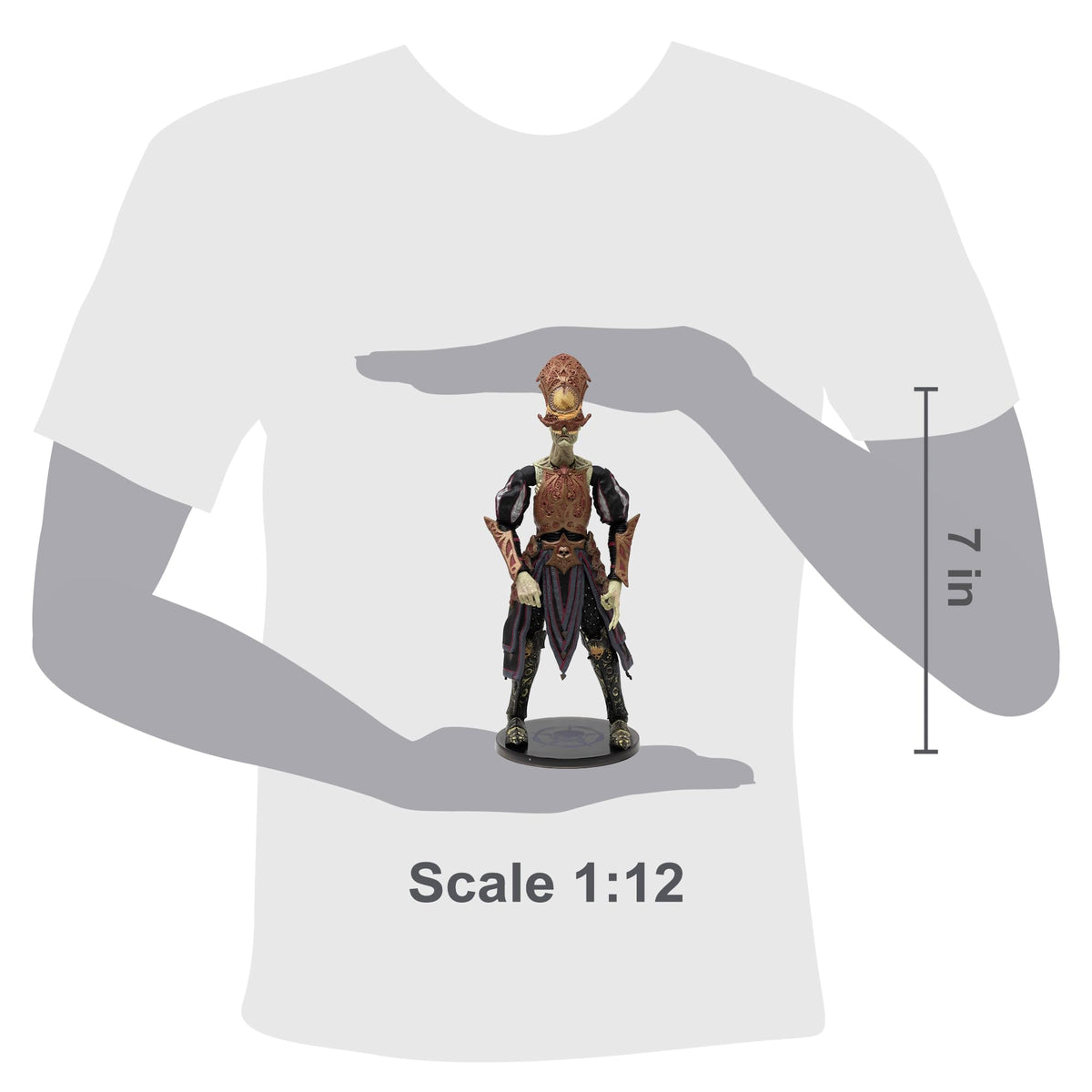 Boss Fight Studio Court of the Dead Death 1:12 Scale Action Figure - Highly Articulate Collectible Figuring with Accessories Including Scythe, Fabric