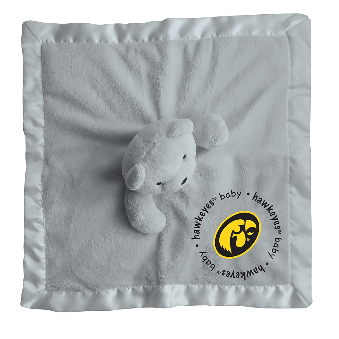 Baby Fanatic Gray Security Bear - NCAA Iowa Hawkeyes - Officially Licensed Snuggle Buddy