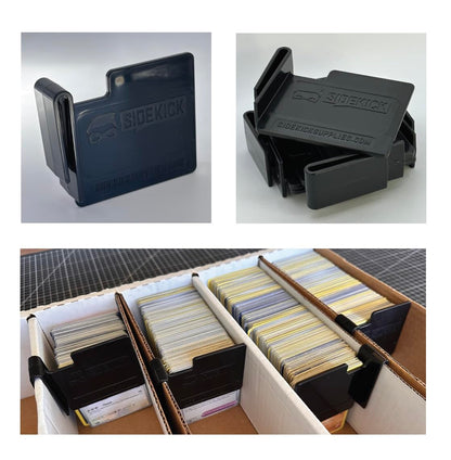 SIDEKICK Mini Card Box Divider (5-Pack) Trading/Gaming/Baseball Card Storage Box Divider Protect What You Collect - Proudly Made in the USA