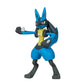 Pokémon 3 Pack-Features 2-Inch Omanyte and Pikachu, 3-Inch Battle Figure Lucario