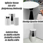ittsmnt Cylinder Covers Set of 3 Pieces Black Stripes Bow Tie Pedestal Plinth Stand Covers Boys Baby Shower Birthday Party Tablecloth Decorations (Set