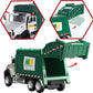 3 Pack City Diecast Semi Trucks Transport Set - Big Toy Garbage Truck, Oil Tanker, & Transport Vehicle Toy with Pull Back Action - 1/50 Scale Metal