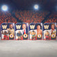 WWE Retro Action Figure 4 Pack - Cowboy Bob Orton, Mean Gene Okerlund, Mr T & Rowdy Roddy Piper