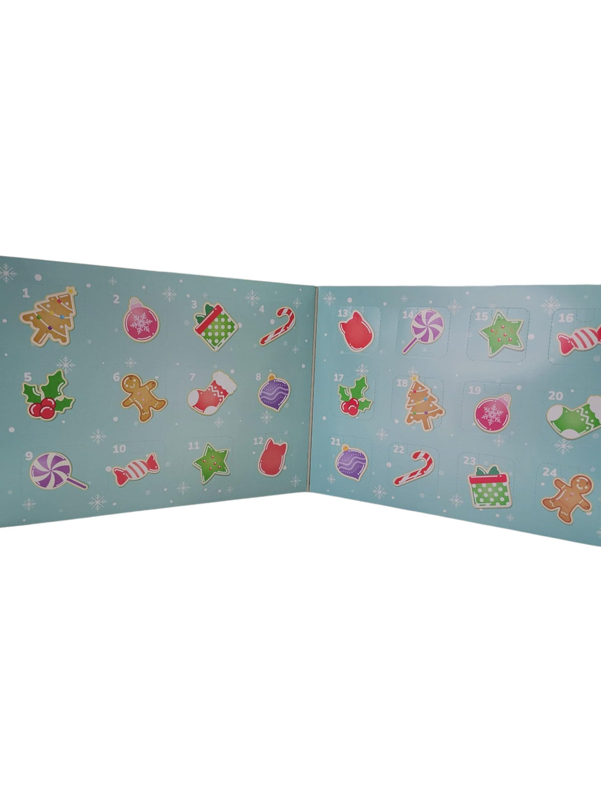 Micromallows 2.5" Squishmallows Holiday Advent Calendar Plush - 24pk