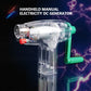 Walfront Emergency Hand Crank Driven Electricity Generator Self Powered For Mechanical Emergency Power Supply, Testers And Calibrators